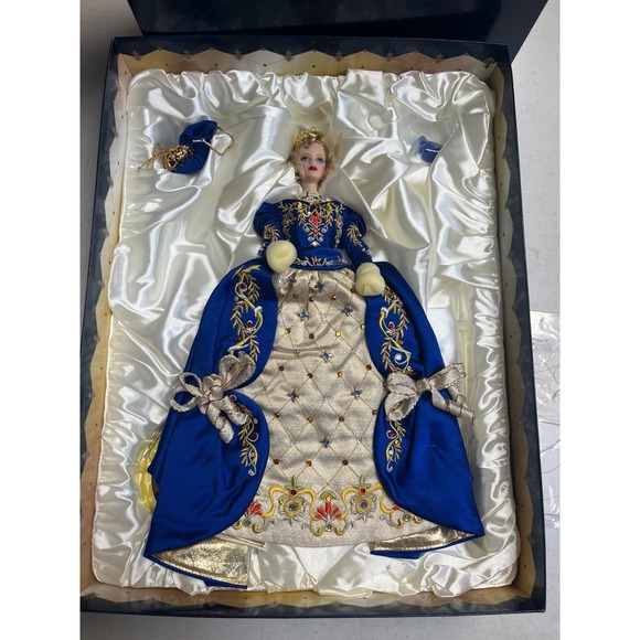 NEW‎ 1998 Faberge Egg Imperial Elegance Porcelain BARBIE Doll #19816 Limited